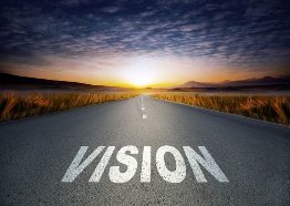 Vision — road to the horizon